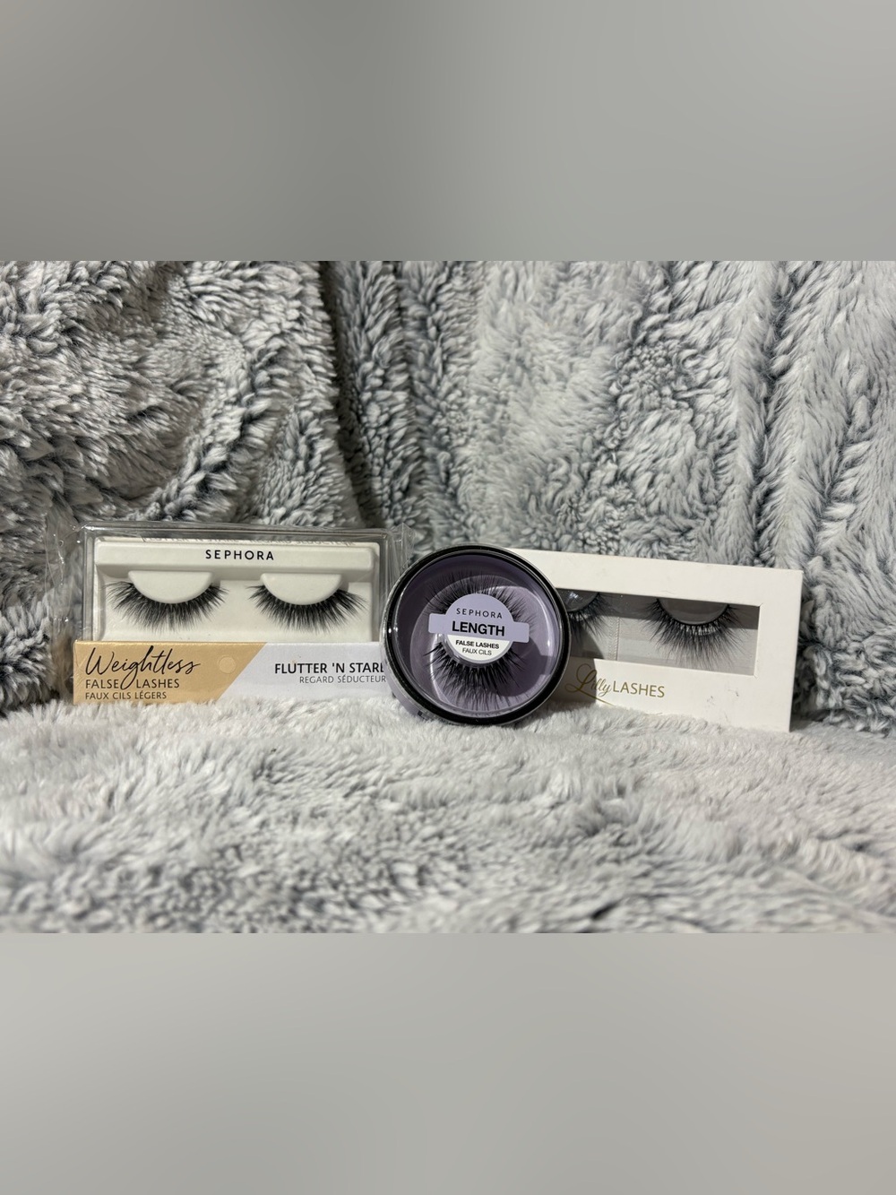 Sephora False Lashes Trio Set - Black